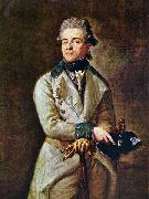 Anton Graff Portrat des Erbprinzen Heinrich XIII oil
